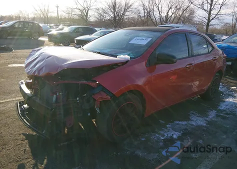 2018 Toyota Corolla Le from USA, damaged, VIN 2T1BURHE0JC040992
